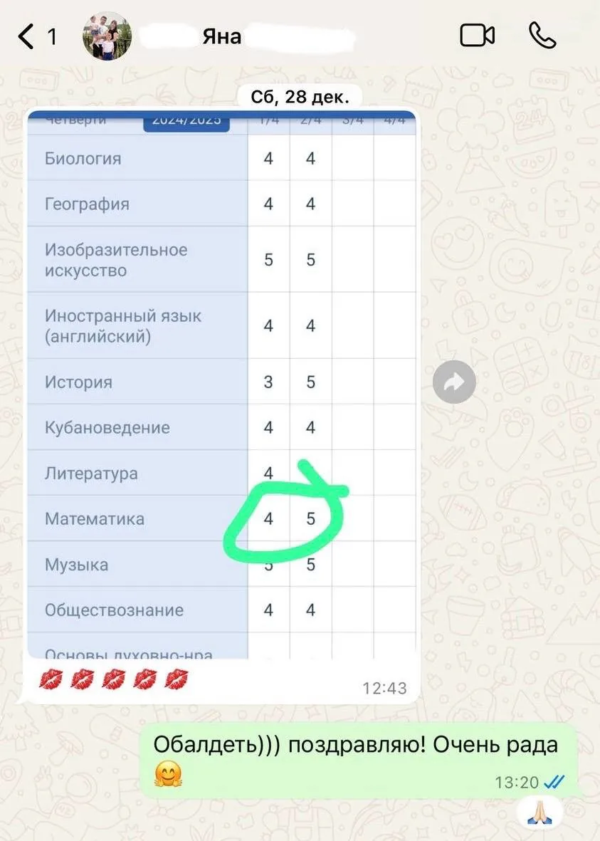 Ученик 6 класса